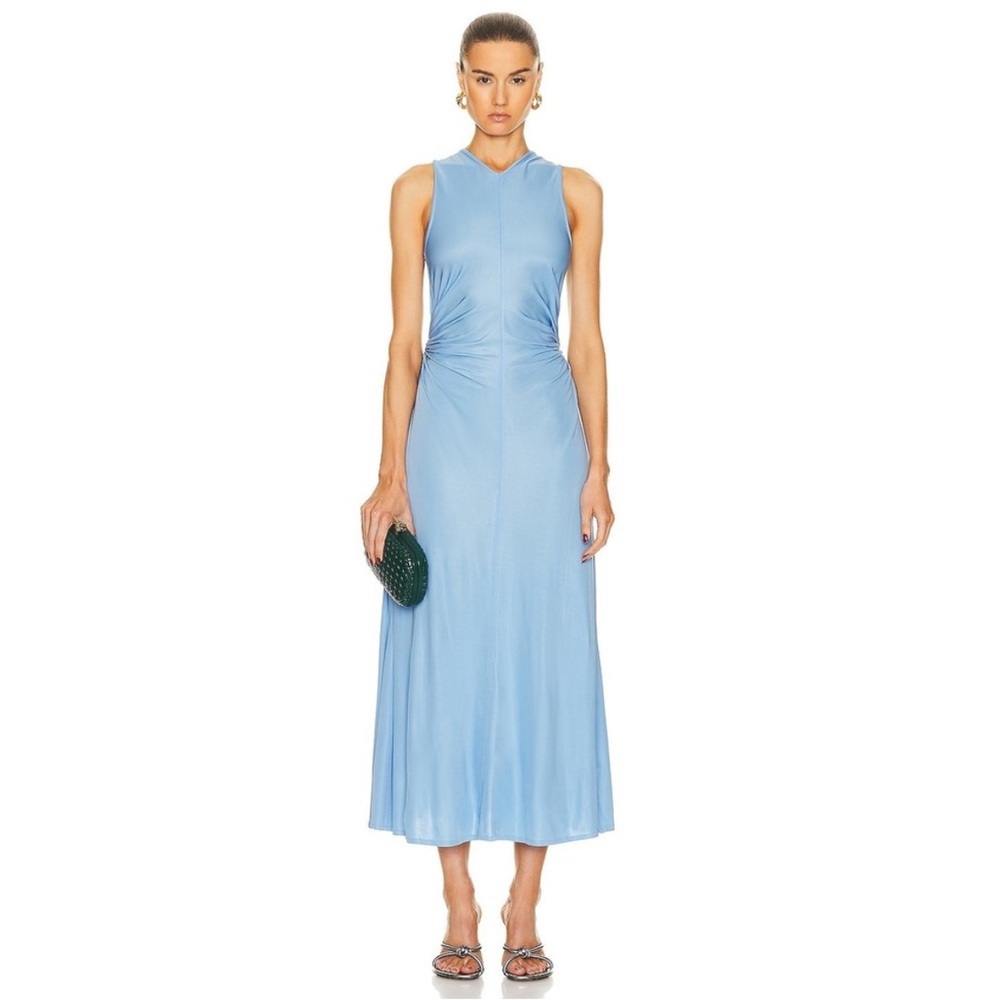 Bottega Veneta Backless Blue Dress - Picture 8 of 10